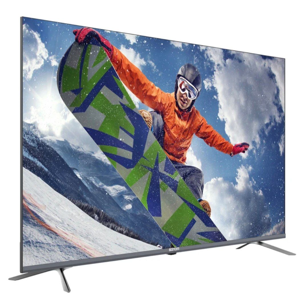 تلویزیون صنام مدل SLS-55M1893 سایز ۵۵ اینچ اسمارت فرکی